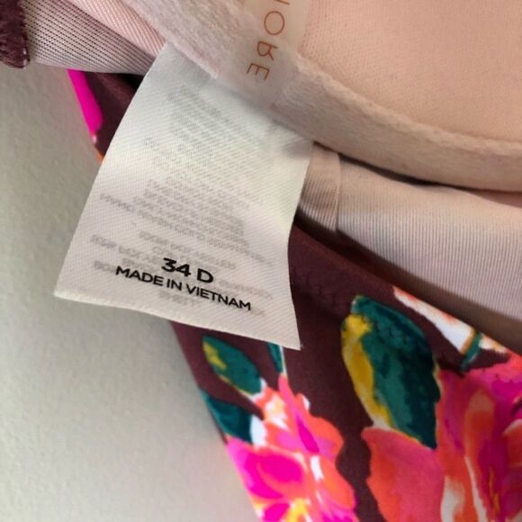 Nwt-shade & shore floral one piece swimsuit - Picture 5 of 5